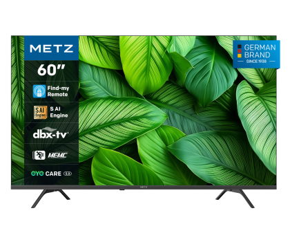 Telewizor 65" Metz 60MUF7000Z  60"  Ultra LED  Google TV  Low Blue Light, Flick